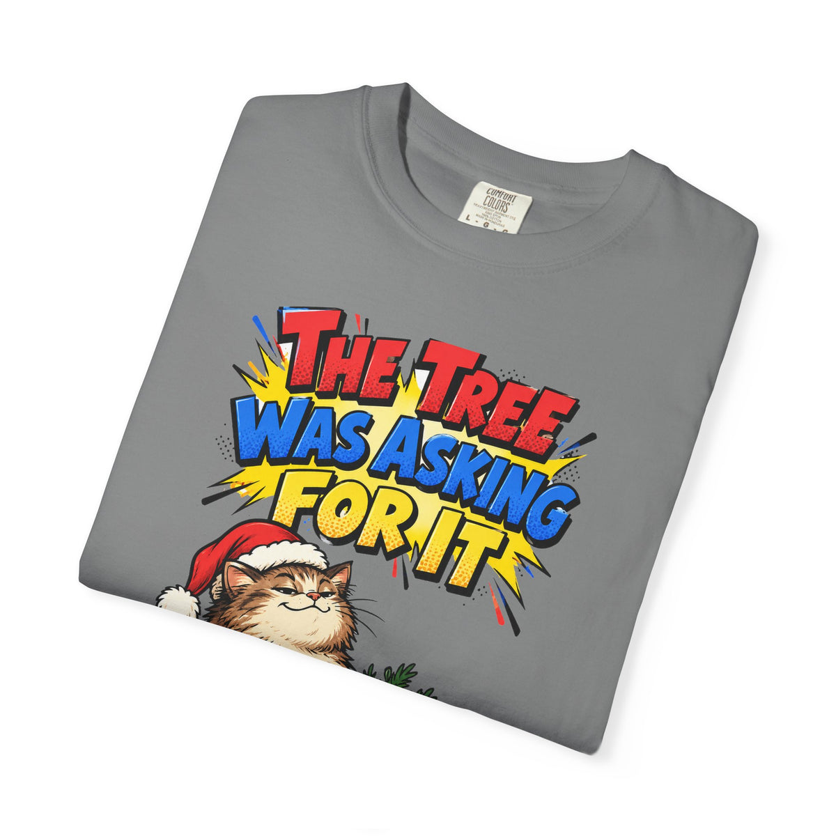 Funny Cat Gift The Tree Was Asking For It Ornament Mug Shirt Christmas Gift for Cat Mom Cat Dad Cat Lover