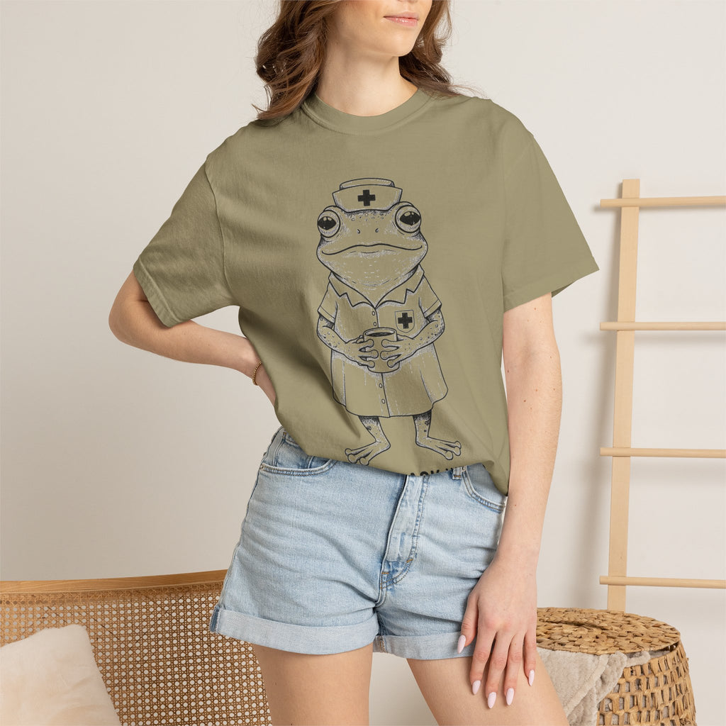 I Have To Ask Weird Stuff Or You'll Die Shirt, Funny Nurse Frog Tee, Sarcastic Triage Nurse Shirt, RN Gift