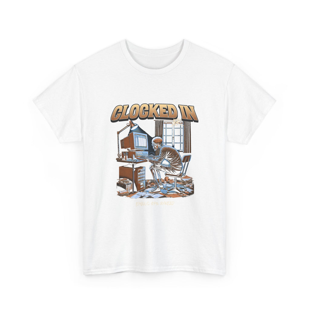 Clocked In AFK T-Shirt | Funny Office Humor Graphic Tee