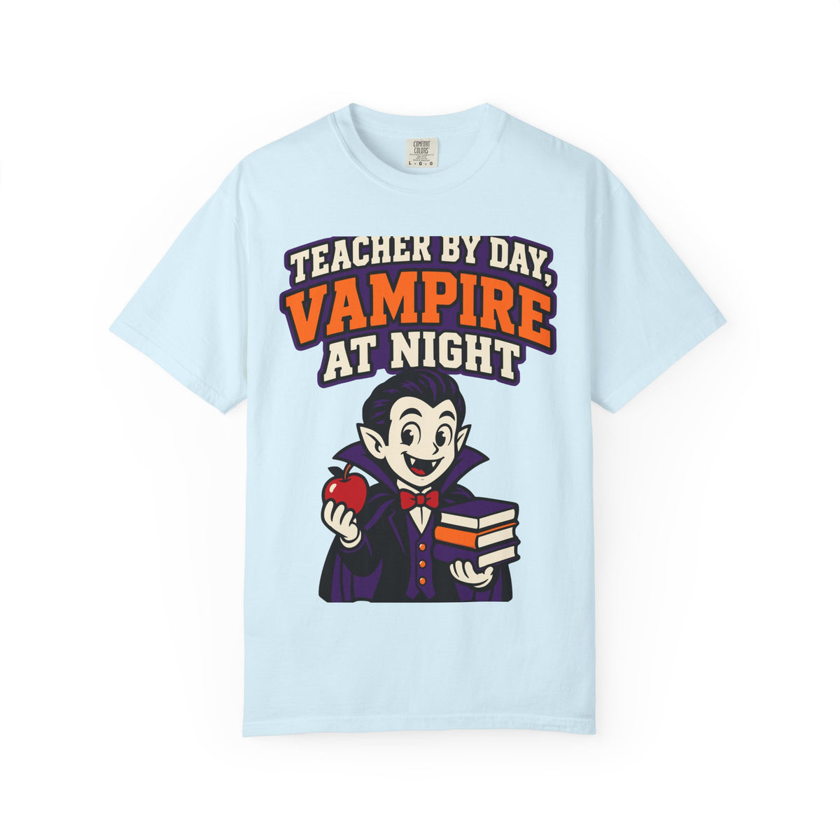 Teacher By Day, Vampire At Night Halloween Shirt, Funny Teacher Vampire Tee