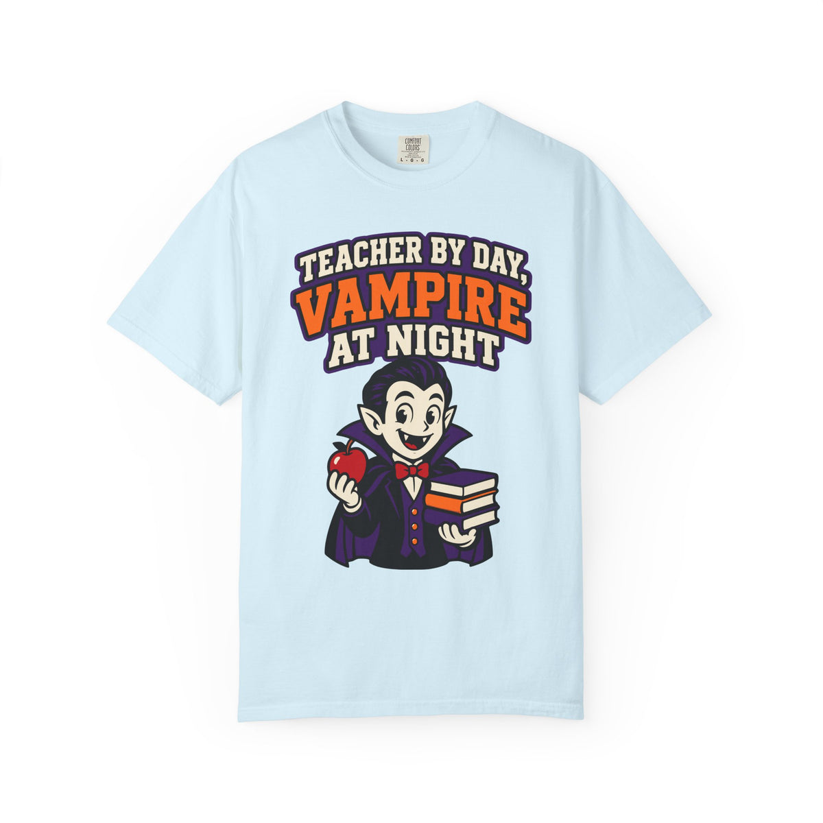 Teacher By Day, Vampire At Night Halloween Shirt, Funny Teacher Vampire Tee