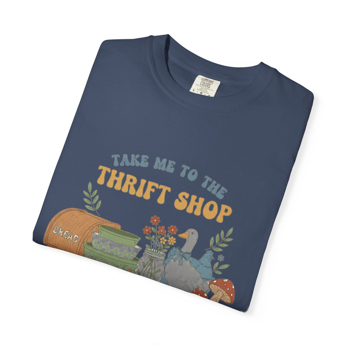 Take Me To The Thrift Shop Tall Shirt, Thrifted Treasures Still Life Tee, Vintage Lover Shirt, Thrifting Gift