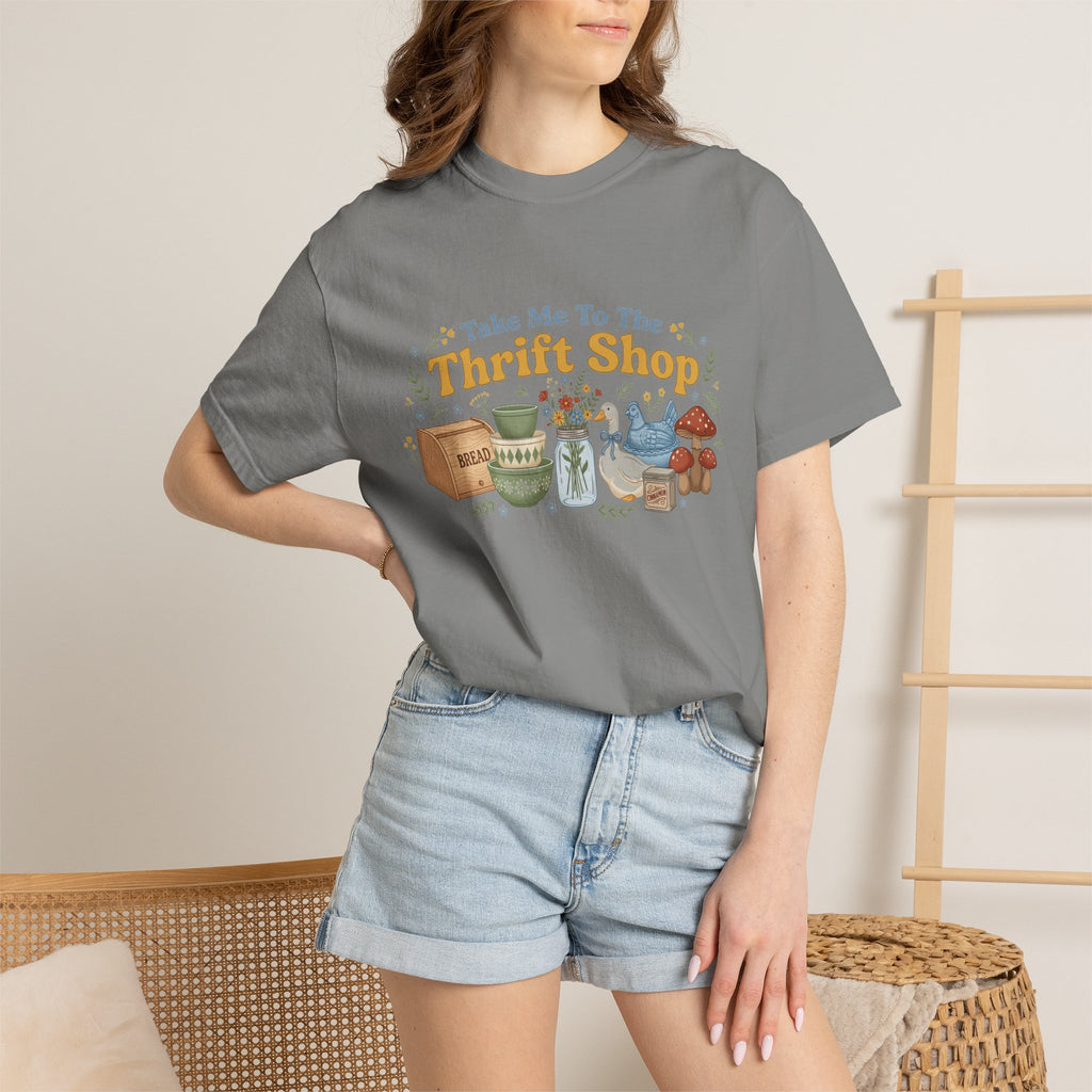 Take Me To The Thrift Shop Shirt, Vintage Pyrex Thrifting Tee, Secondhand Lover Shirt, Thrifter Gift