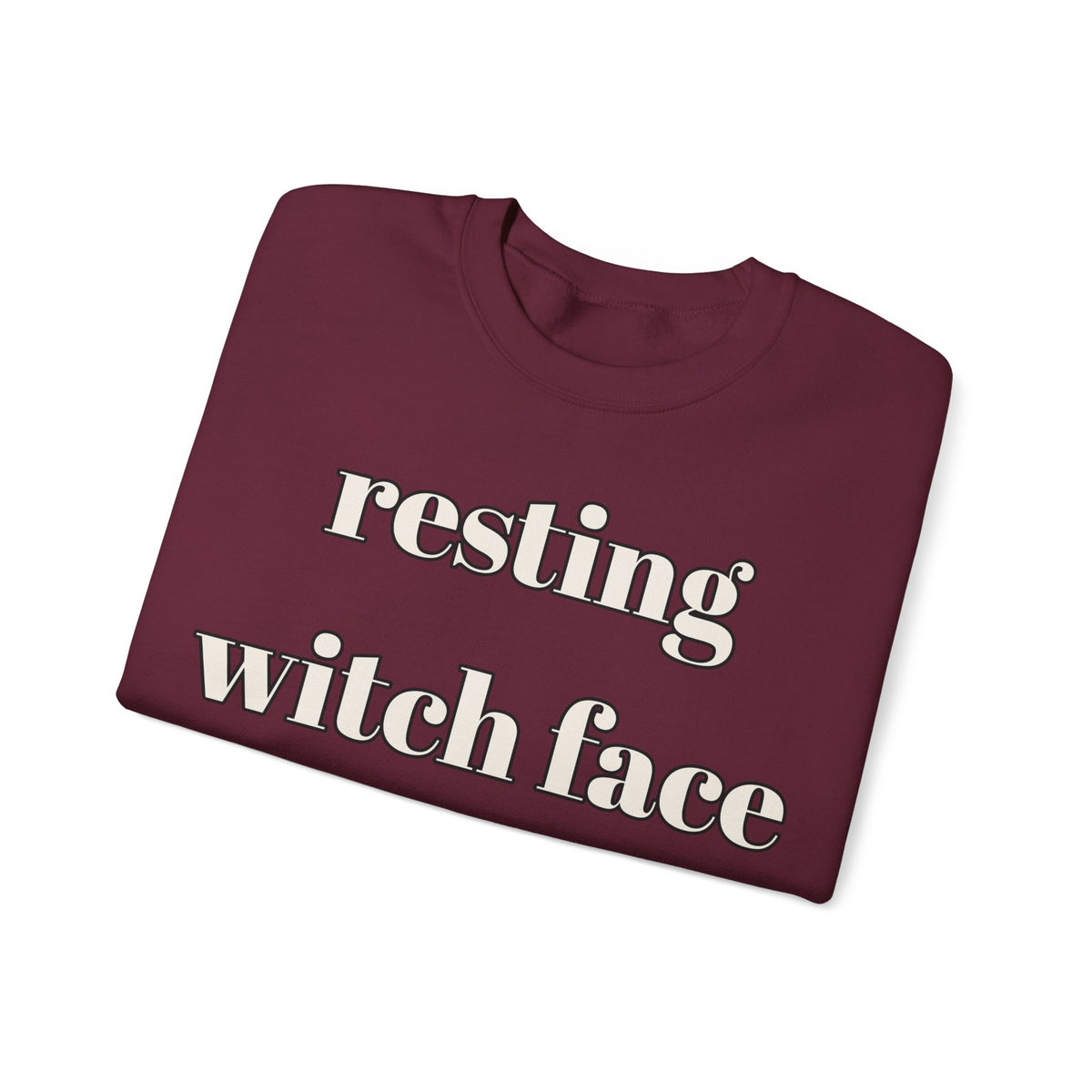 Resting Witch Face Sweatshirt | Funny Halloween Sweatshirt | Spooky Season Sweatshirt | Sarcastic Halloween Gift | Halloween 2026
