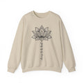 Choose To Be Kind Lotus Sweatshirt, Mandala Lotus Flower Sweatshirt, Yoga Kindness Gift, Boho Line Art Sweatshirt, Meditation Sweatshirt, Mi