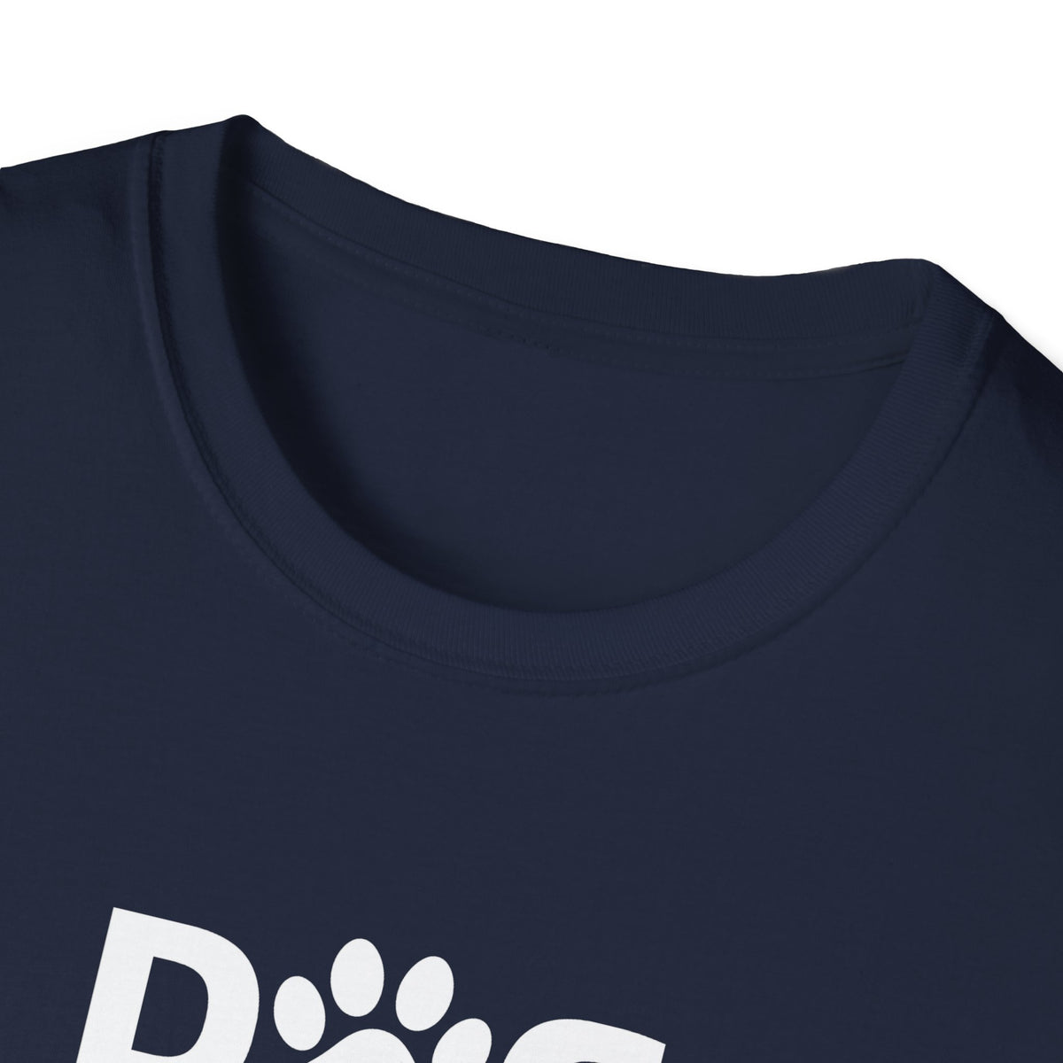 Dog Dad T-Shirt — Paw Print Graphic Tee for Pet Owners