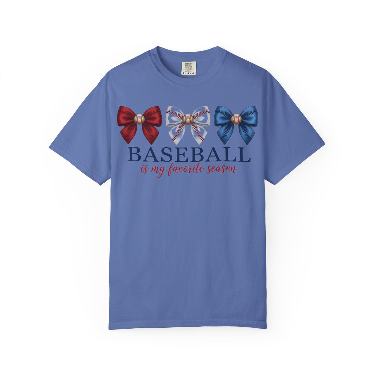 Baseball Is My Favorite Season Shirt, Coquette Baseball Bows Tee, Baseball Mom Shirt, Game Day Gift