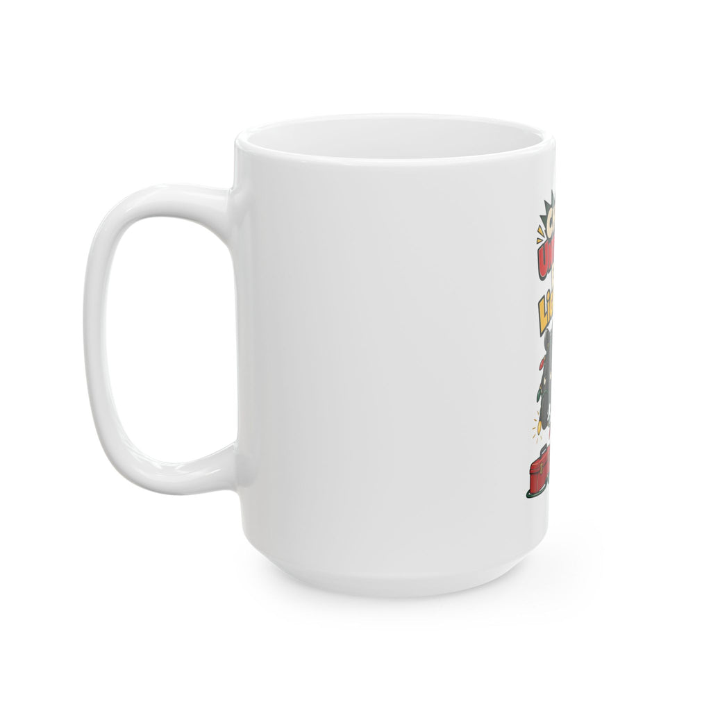 Chief Of Untangling Every Light String Mug, Funny Dad Christmas Gift, Secret Santa Stocking Stuffer, 11oz 15oz Coffee Mug