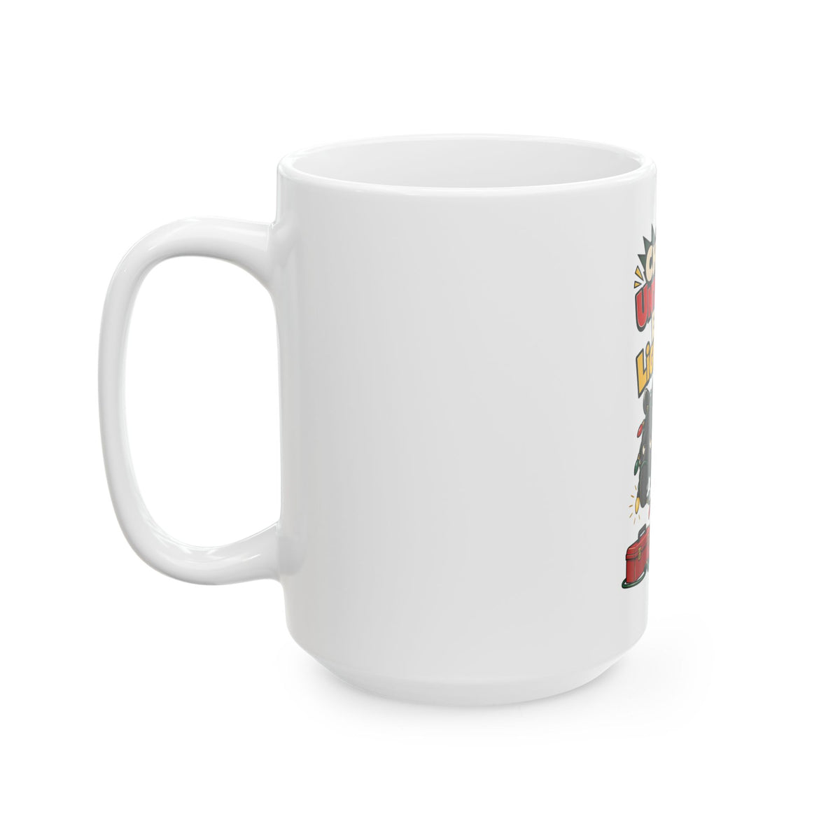 Chief Of Untangling Every Light String Mug, Funny Dad Christmas Gift, Secret Santa Stocking Stuffer, 11oz 15oz Coffee Mug