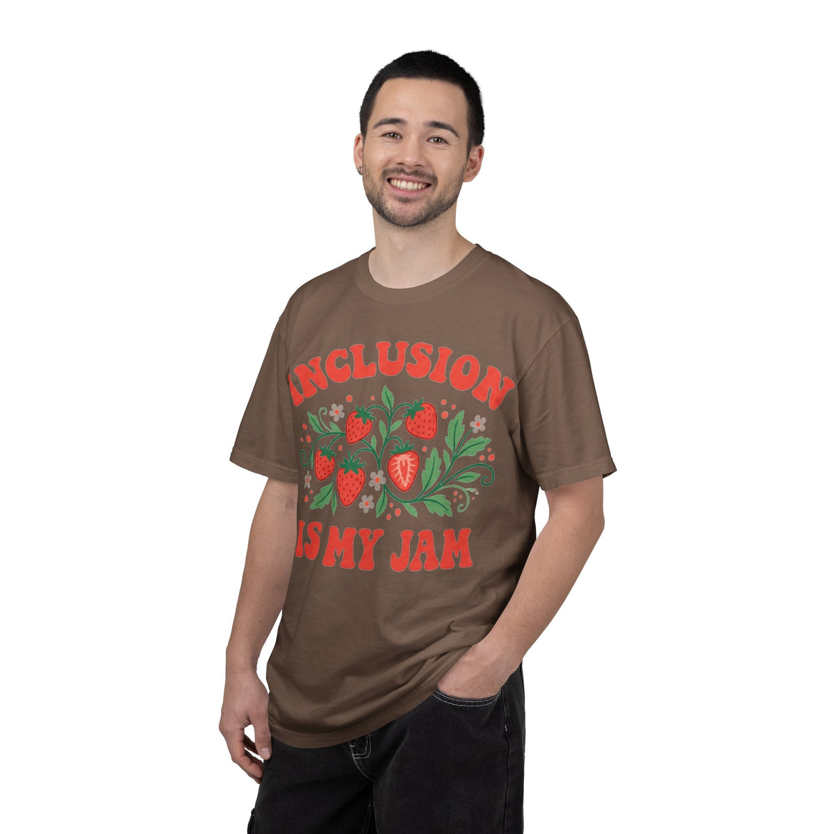 Inclusion Is My Jam Shirt, Strawberry SPED Teacher Tee, Retro Inclusion Shirt, Special Education Gift
