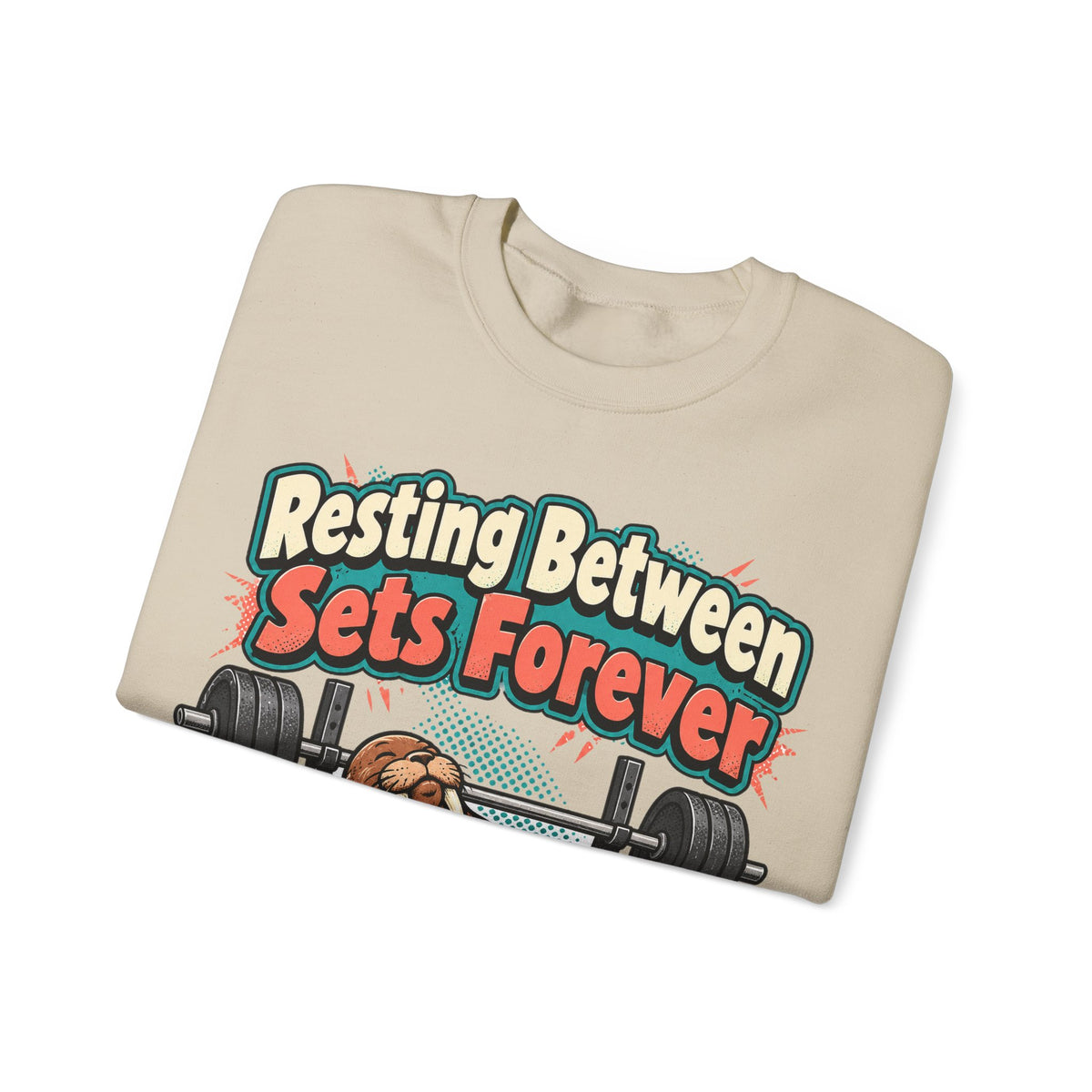 funny gym Sweatshirt Resting Between Sets Forever Sweatshirt, Funny Lifting Graphic Sweatshirt,