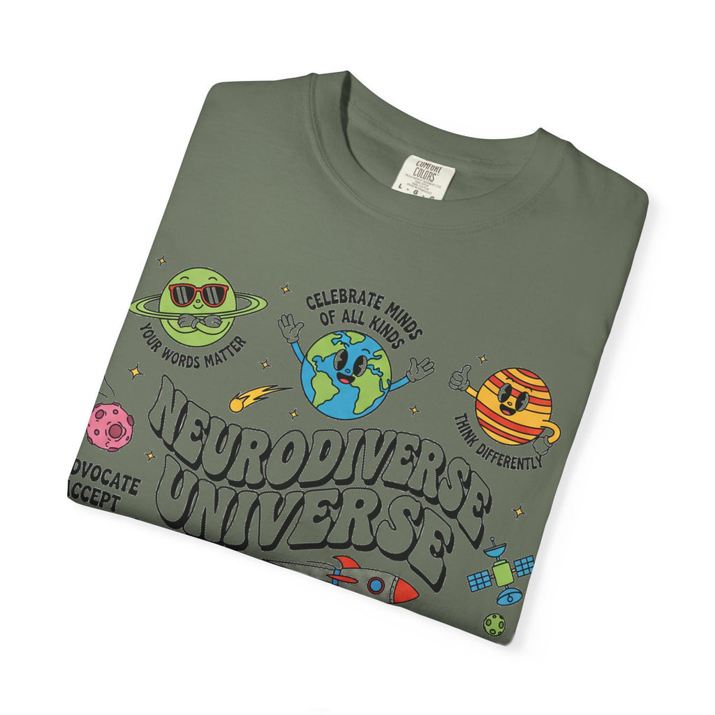 Neurodiverse Universe Bold Shirt, Celebrate Minds Of All Kinds Tee, Neurodiversity Pride Shirt, Advocate Gift