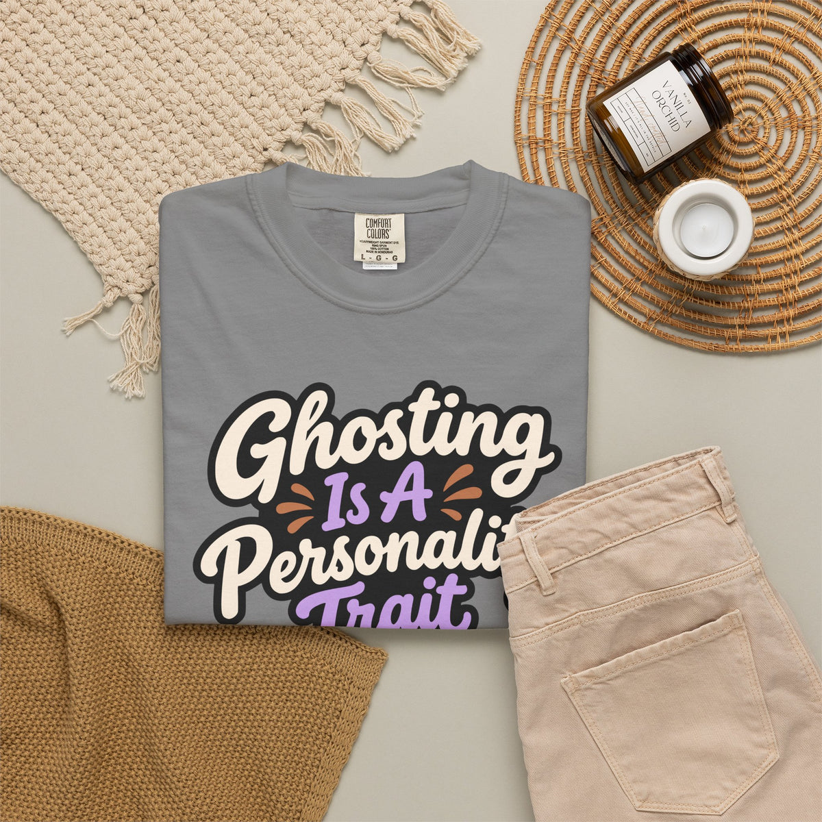 Ghosting Is A Personality Trait Halloween Shirt, Funny Ghost Tee, Retro Humor