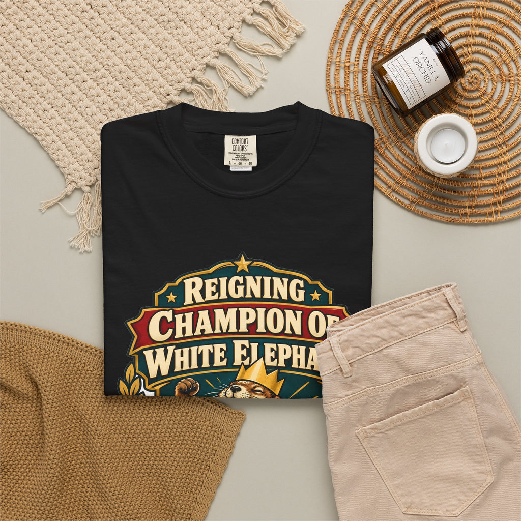 Reigning Champion Of White Elephant Shirt | white elephant gift | Work Gift