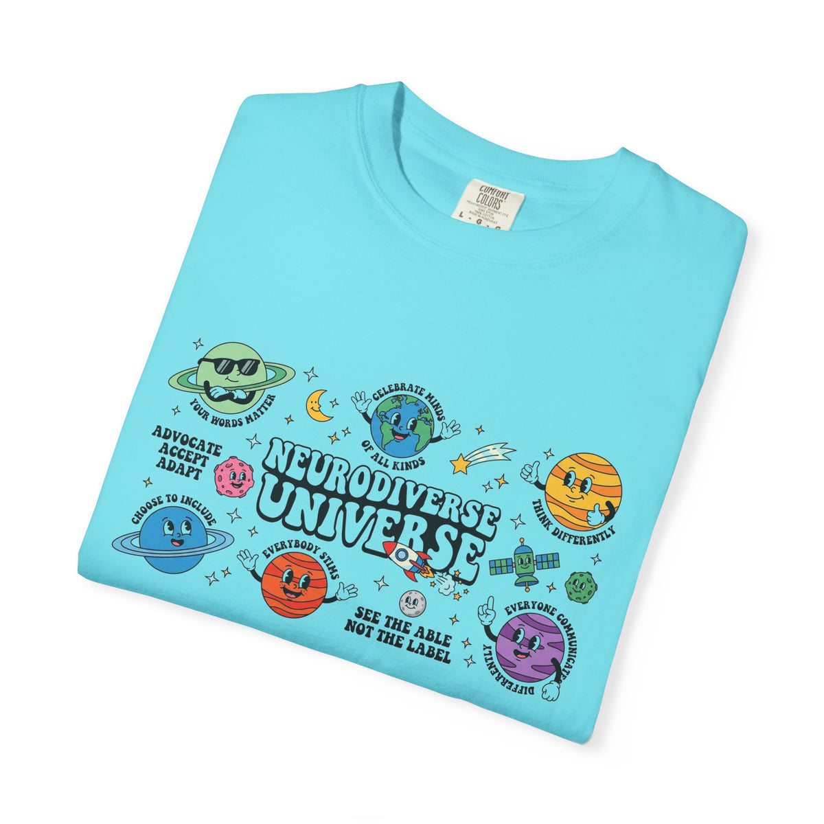 Neurodiverse Universe Shirt, Celebrate Minds Of All Kinds Tee, Autism Acceptance Shirt, SPED Teacher Gift