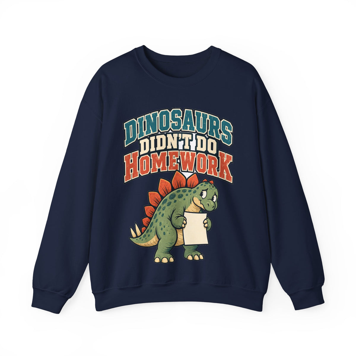 funny teacher Sweatshirt Dinosaurs Didn't Do Homework Sweatshirt, Funny Graphic Sweatshirt,
