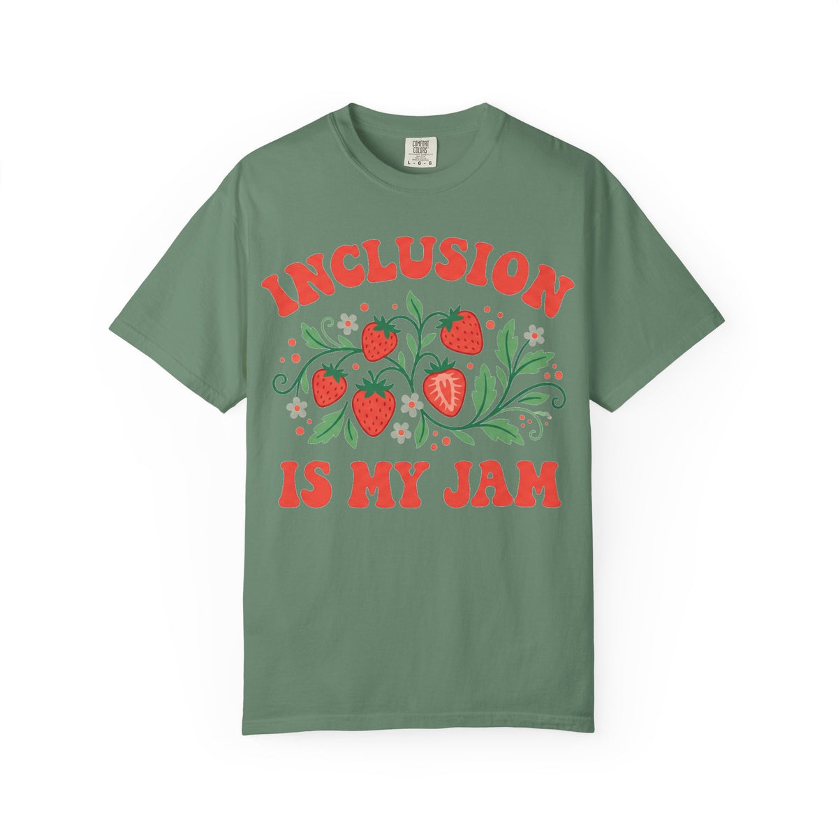 Inclusion Is My Jam Shirt, Strawberry SPED Teacher Tee, Retro Inclusion Shirt, Special Education Gift