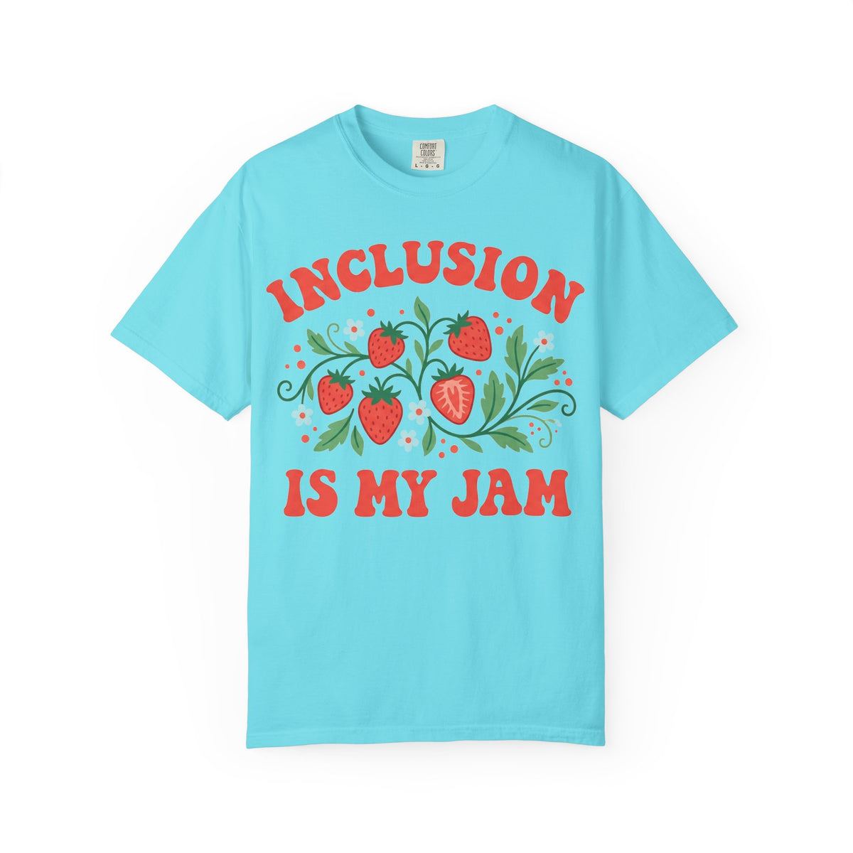 Inclusion Is My Jam Shirt, Strawberry SPED Teacher Tee, Retro Inclusion Shirt, Special Education Gift