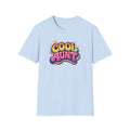 Cool Aunt T-Shirt — Retro Colorful Graphic Tee for Fun-Loving Aunts