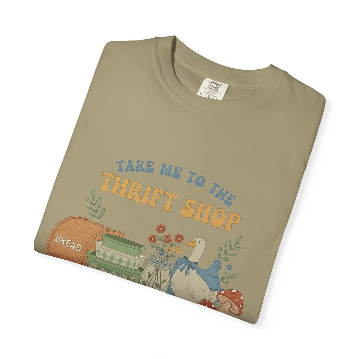 Take Me To The Thrift Shop Tall Shirt, Thrifted Treasures Still Life Tee, Vintage Lover Shirt, Thrifting Gift