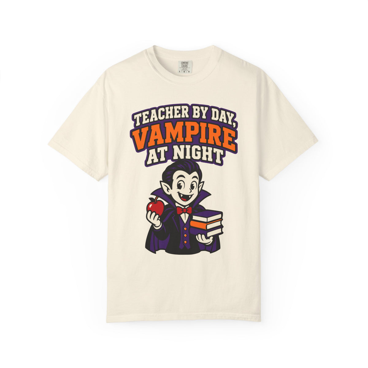 Teacher By Day, Vampire At Night Halloween Shirt, Funny Teacher Vampire Tee