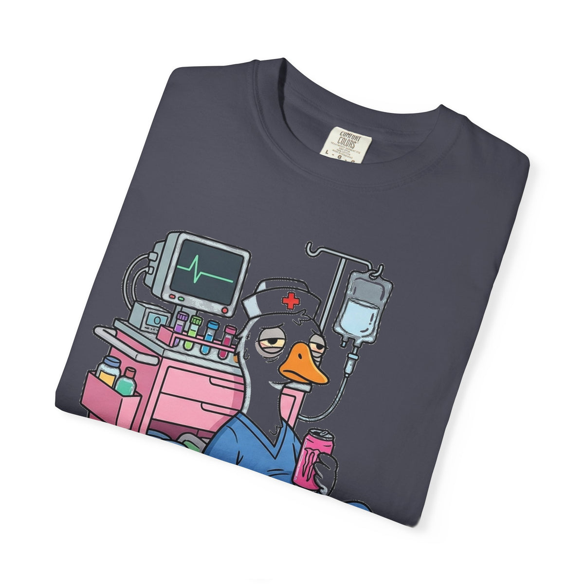 I'm About To Crash Out Shirt, Funny Night Shift Goose Nurse Tee, Burnt Out RN Shirt, Nurse Gift