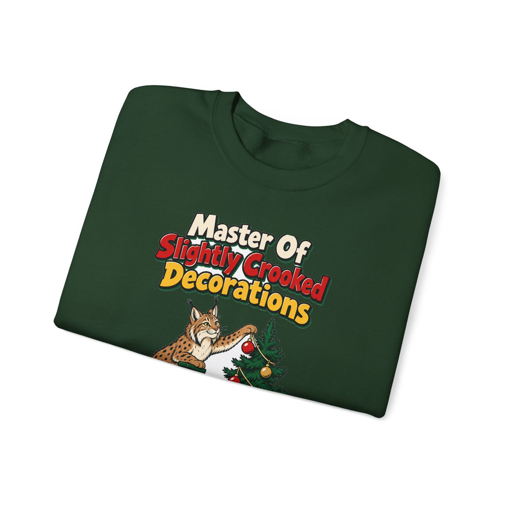 Master Of Slightly Crooked Decorations Sweatshirt | funny husband gift | Dad Gift
