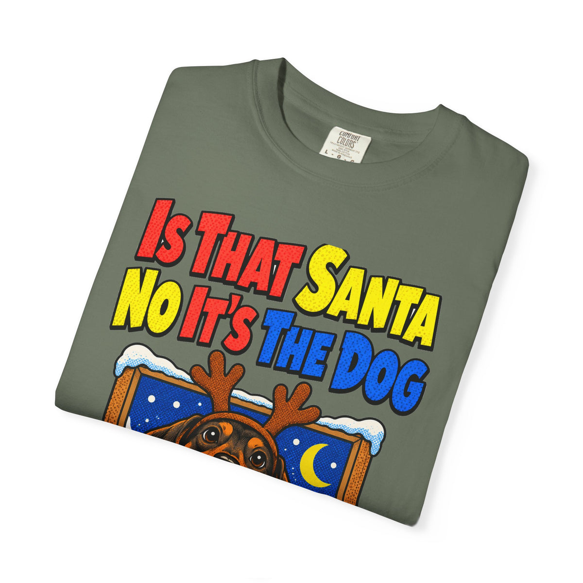 Funny Dog Gift Is That Santa No It's The Dog Ornament Mug Shirt Christmas Gift for Dog Mom Dog Dad Dachshund Pet Lover