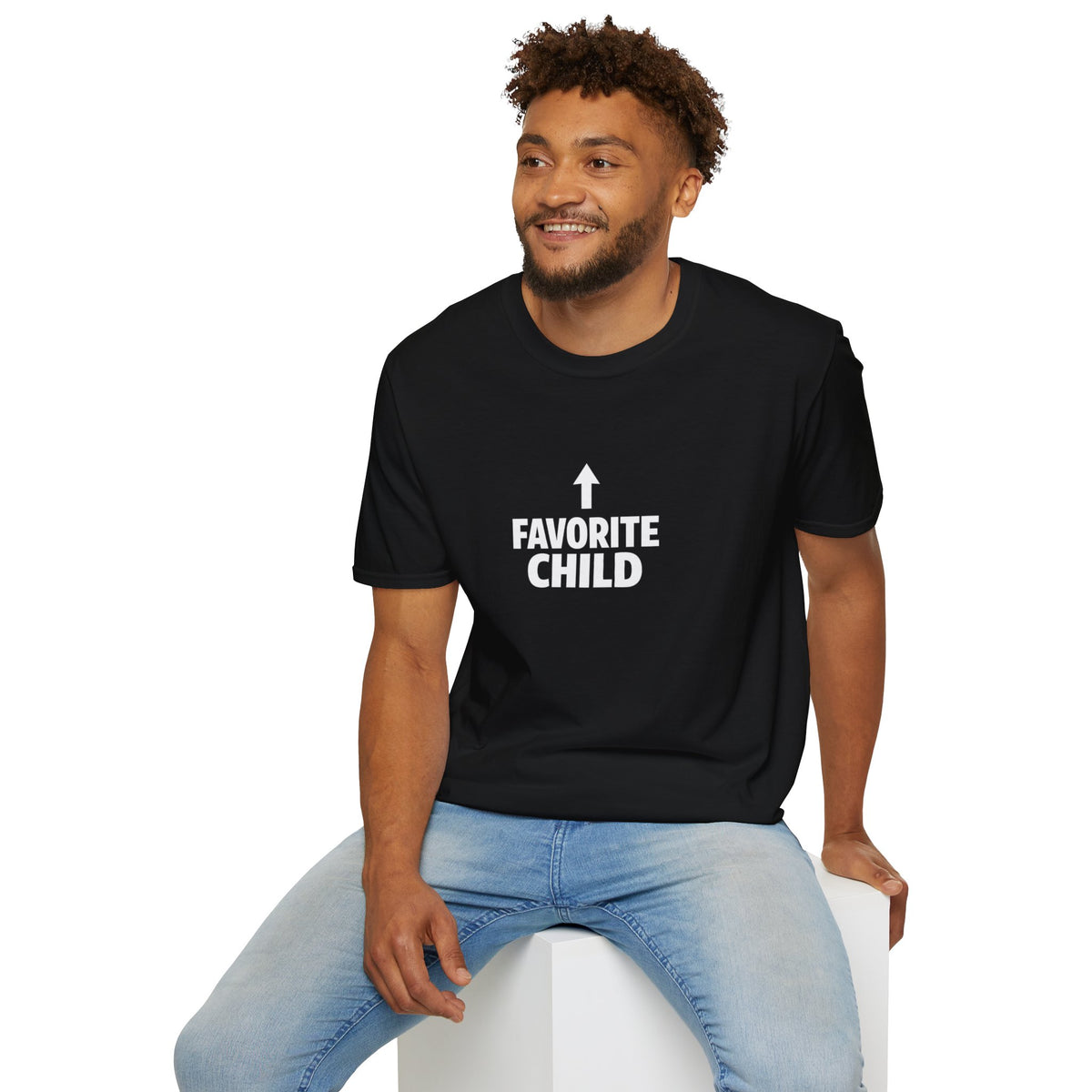 Favorite Child T-Shirt — Funny Arrow Family Tee for Kids & Parents