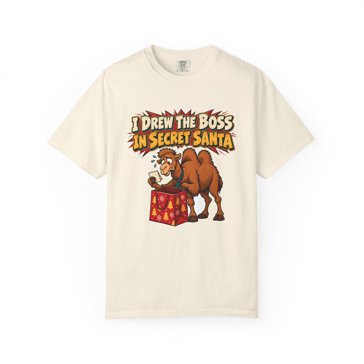 Funny Secret Santa Shirt I Drew The Boss In Secret Santa Shirt, Funny Holiday Gift Shirt, Christmas Gift Idea
