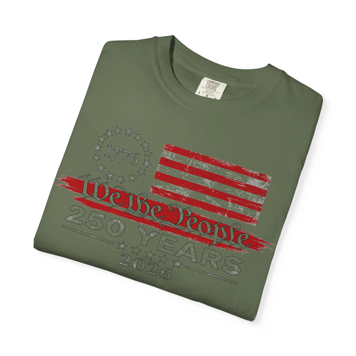 We The People 250 Years Shirt, 1776-2026 Semiquincentennial Tee, Patriotic Anniversary Shirt, July 4th Gift
