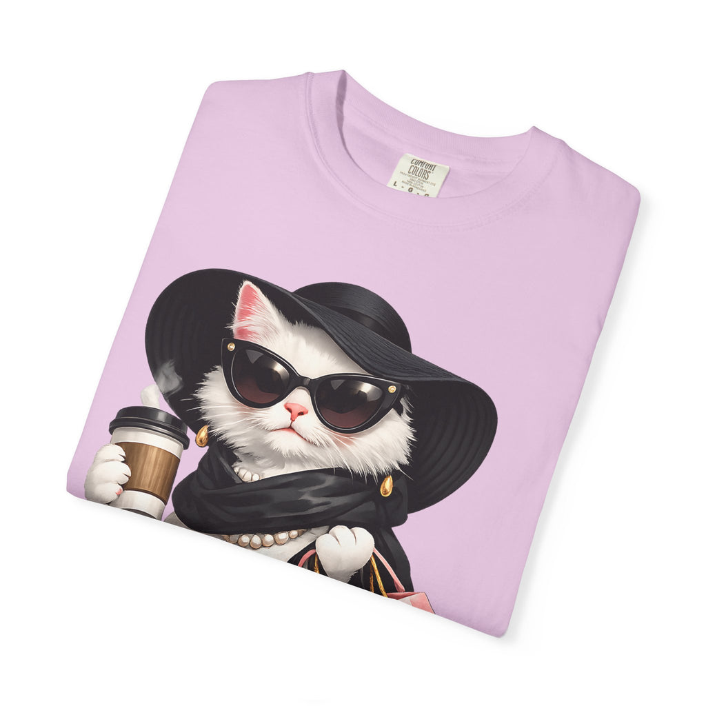 Shopping Queen Shirt, Funny Chic Cat Tee, Shopping Lover Gift