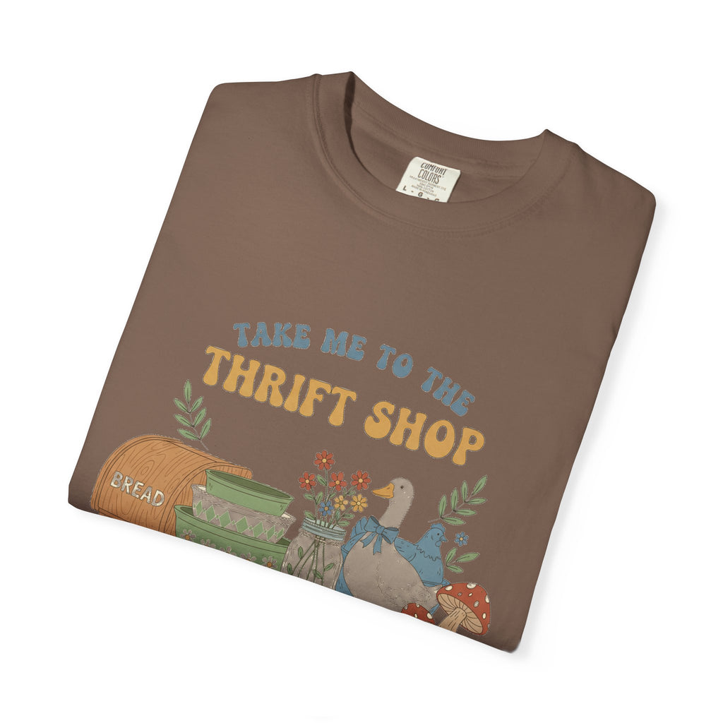Take Me To The Thrift Shop Tall Shirt, Thrifted Treasures Still Life Tee, Vintage Lover Shirt, Thrifting Gift