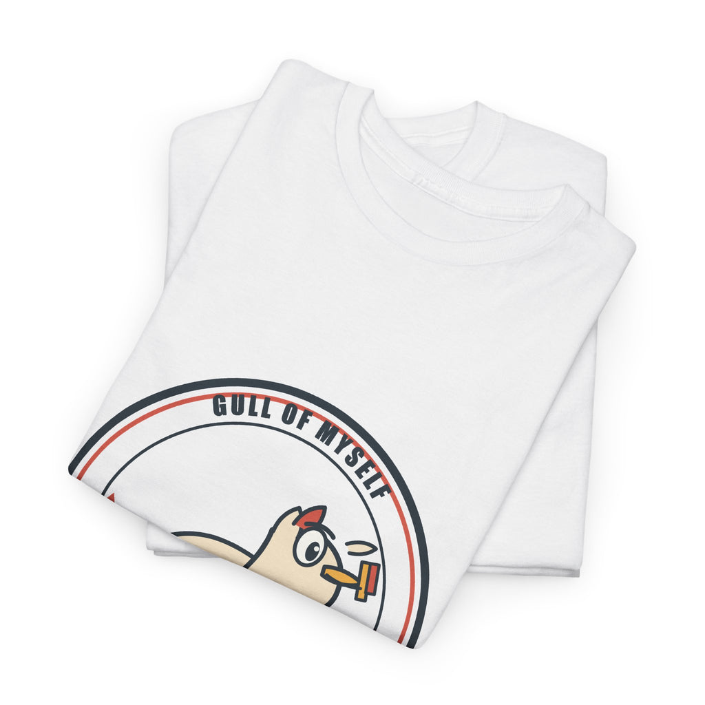 Gull of Myself Seagull Tee — Beach Snack Thief Shirt