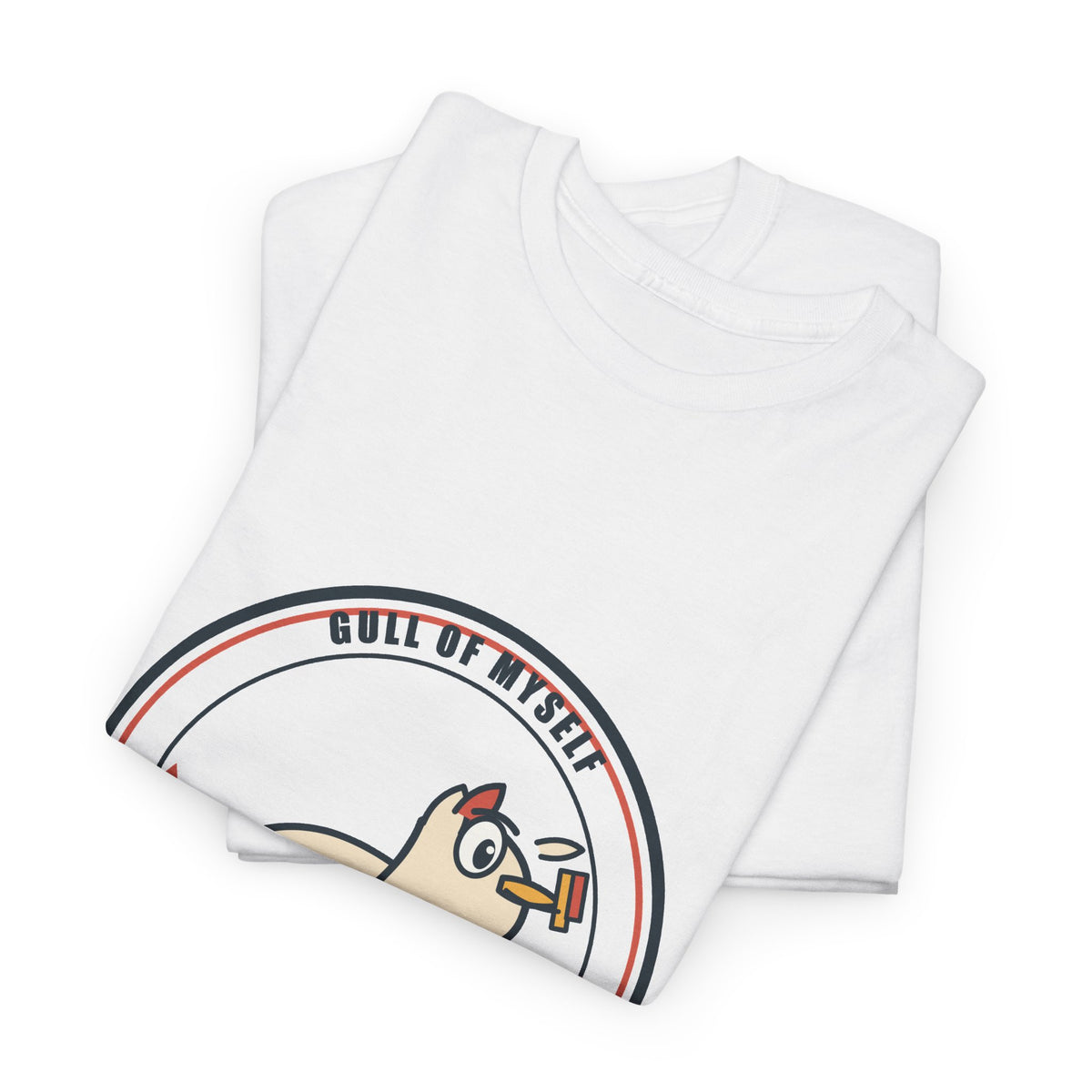 Gull of Myself Seagull Tee — Beach Snack Thief Shirt