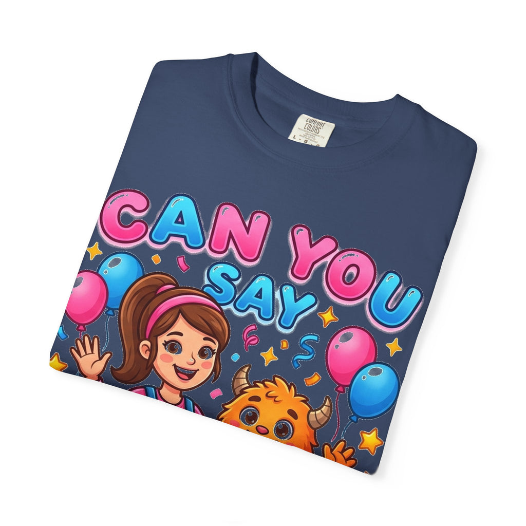 Can You Say Mama Shirt, Funny First Word Tee, Cute Monster Birthday Shirt, New Mom Gift