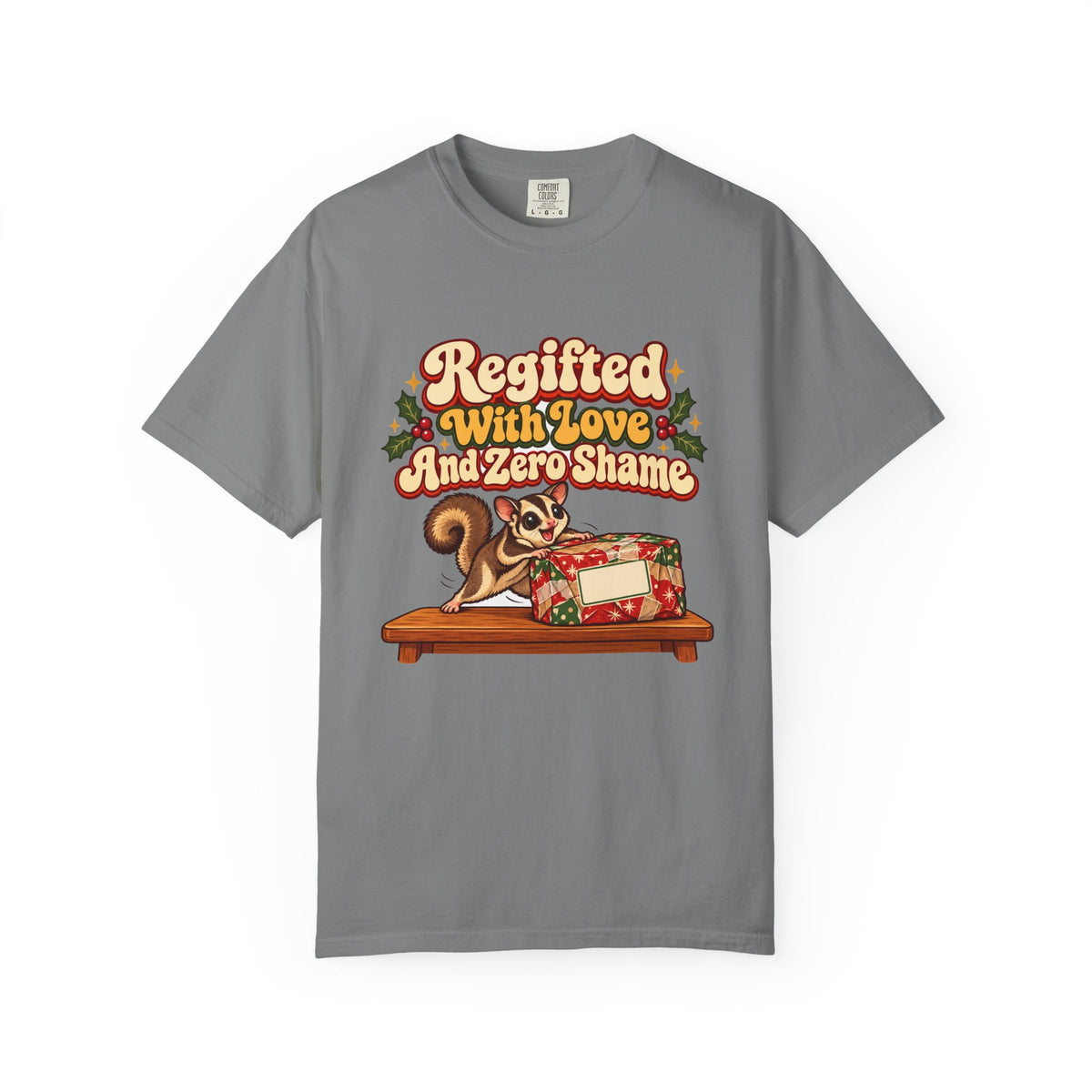 Funny White Elephant Shirt Regifted With Love And Zero Shame Shirt, Funny Holiday Gift Shirt, Christmas Gift Idea