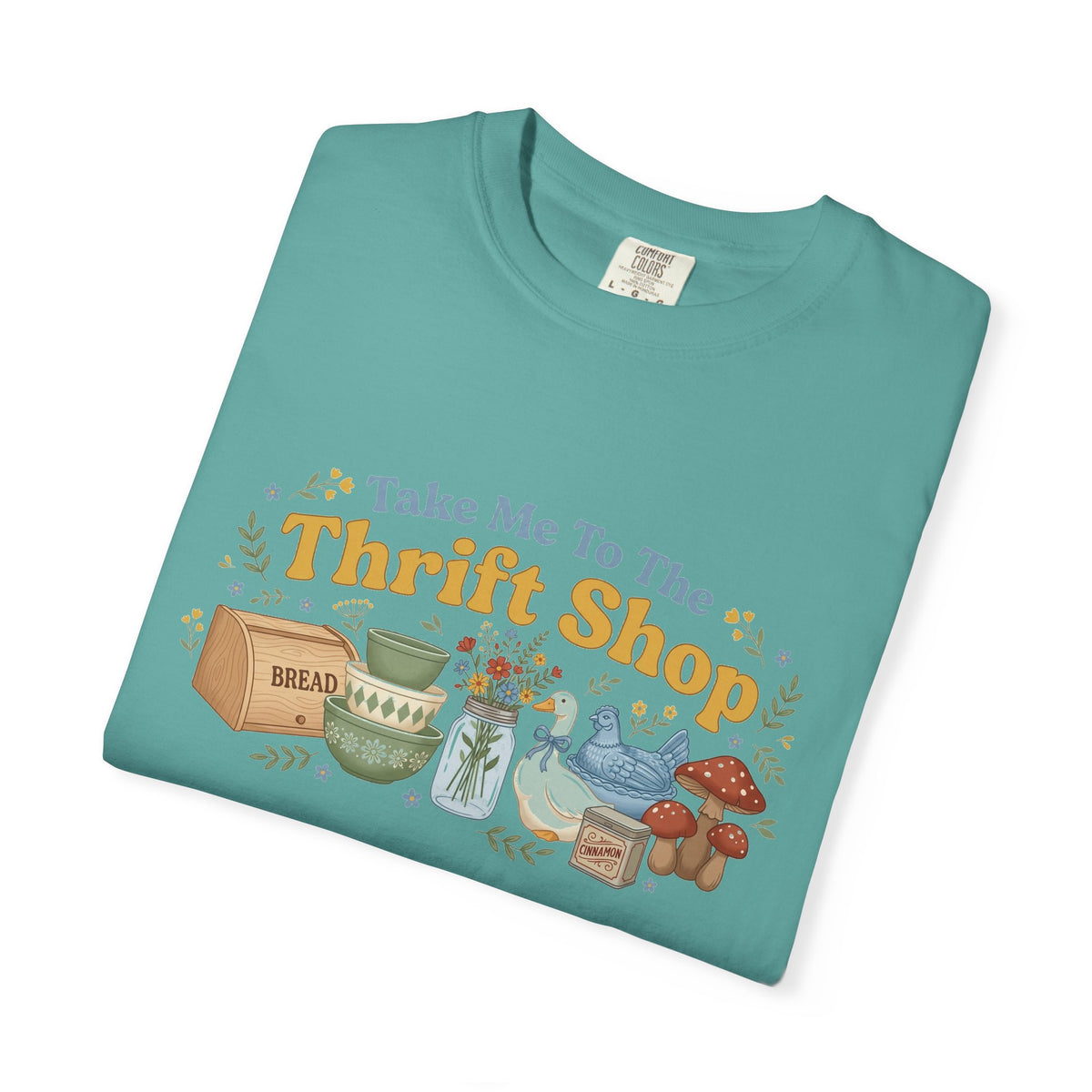 Take Me To The Thrift Shop Shirt, Vintage Pyrex Thrifting Tee, Secondhand Lover Shirt, Thrifter Gift