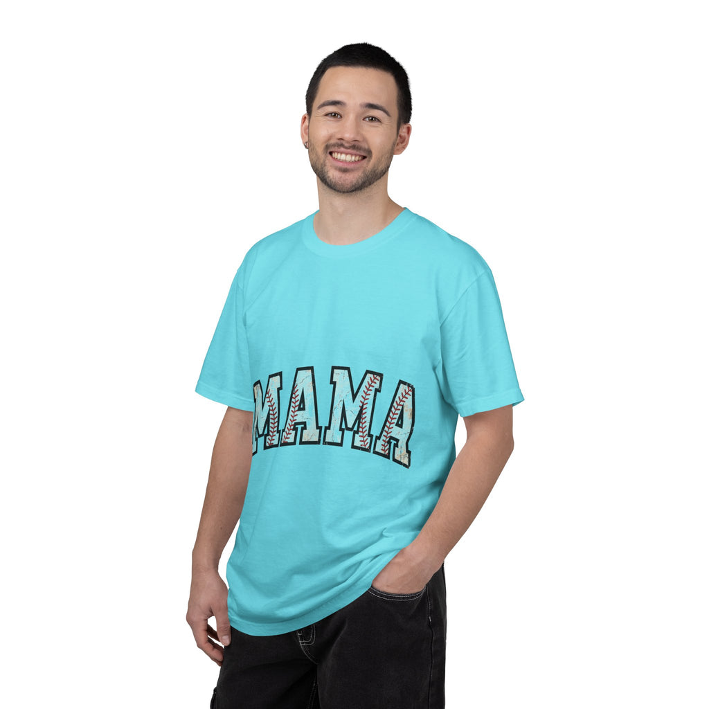 Baseball Mama Cream Shirt, Vintage Stitch Varsity Tee, Baseball Mom Shirt, Little League Gift