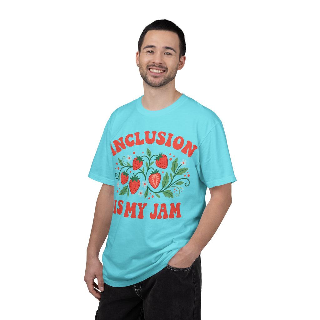 Inclusion Is My Jam Shirt, Strawberry SPED Teacher Tee, Retro Inclusion Shirt, Special Education Gift