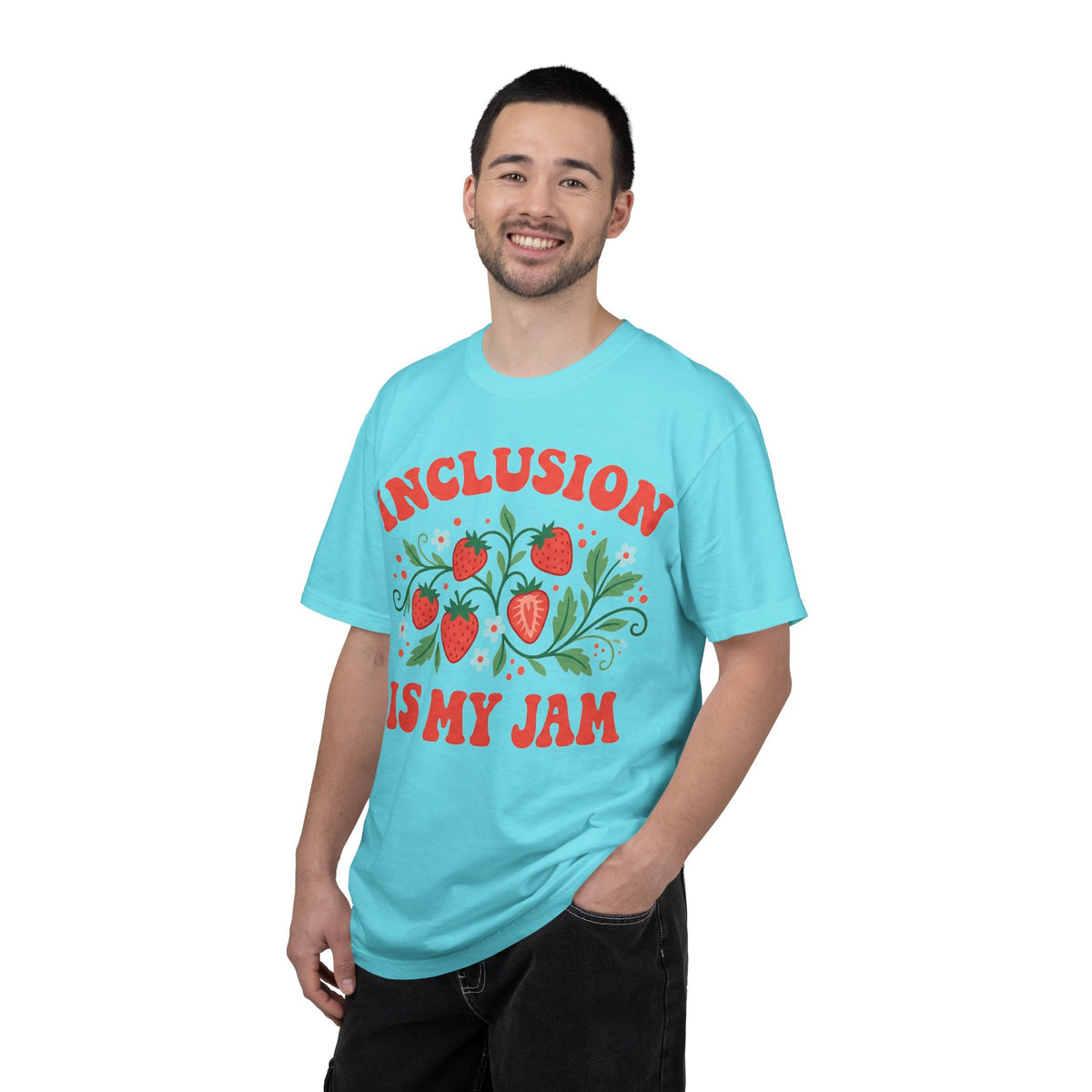 Inclusion Is My Jam Shirt, Strawberry SPED Teacher Tee, Retro Inclusion Shirt, Special Education Gift