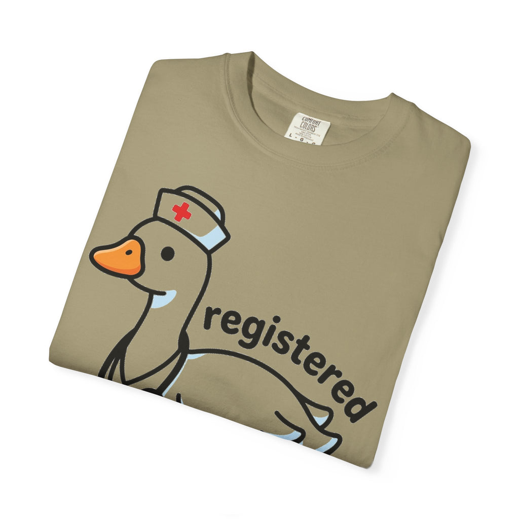 Registered Silly Goose Shirt, Funny Nurse Goose Tee, RN Humor Shirt, Nurse Gift