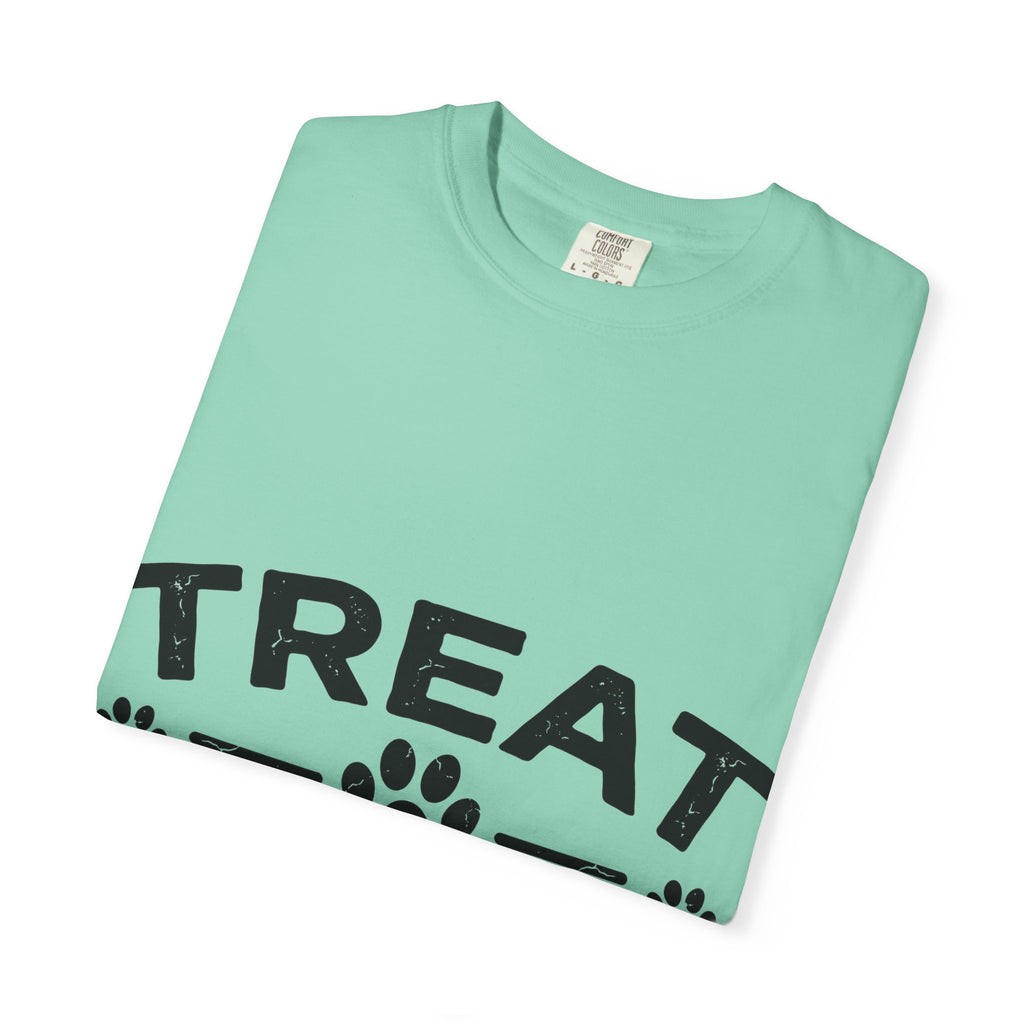 Treat Dealer Shirt, Funny Dog Mom Paw Print Tee, Pet Treat Shirt, Dog Lover Gift