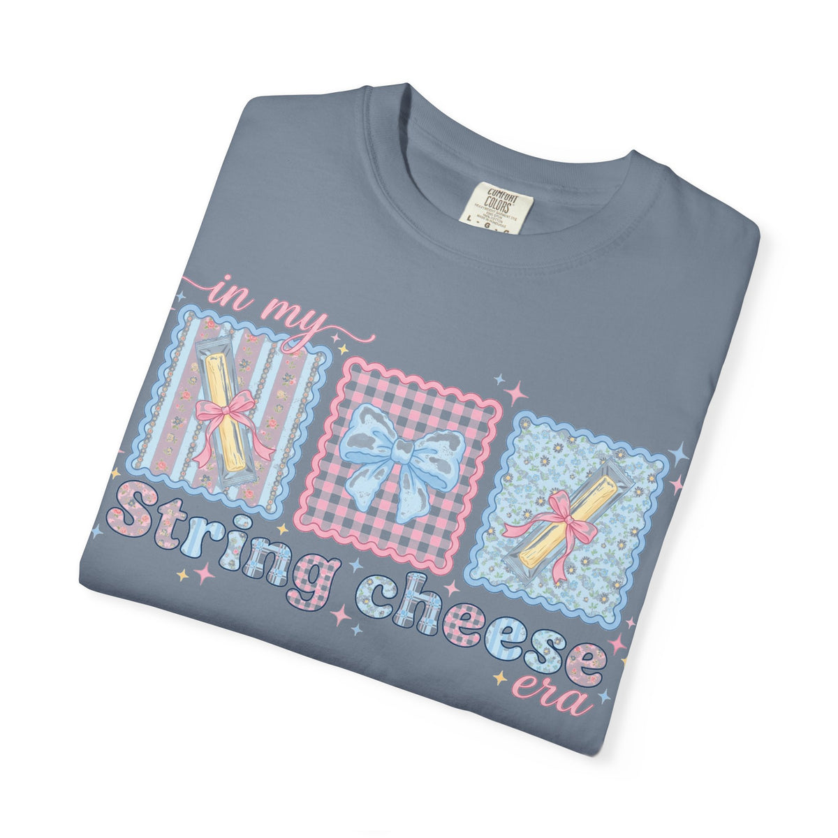 In My String Cheese Era Shirt, Coquette Bow Snack Tee, Funny Girl Dinner Shirt, Cute Gift