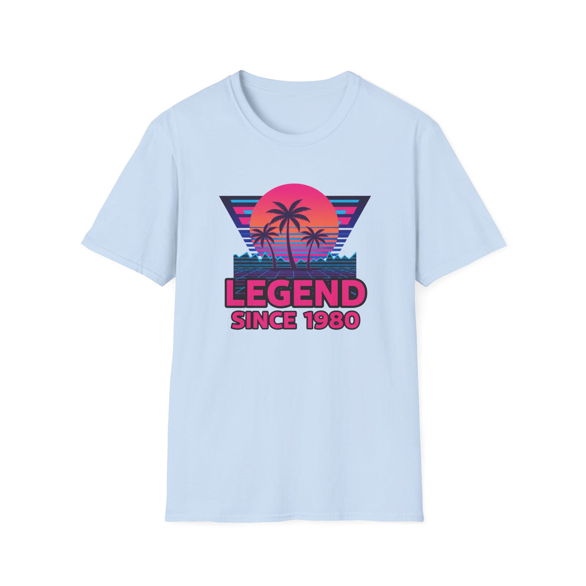 Legend Since 1980 Retro Sunset T-Shirt