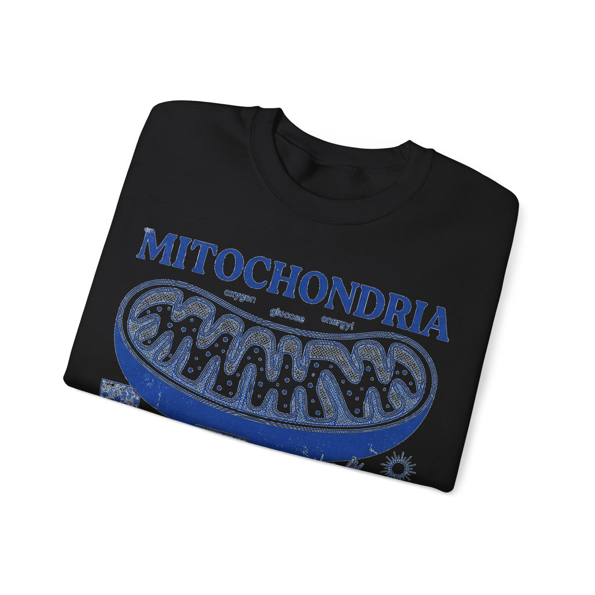 Mitochondria Powering Life Since Forever Sweatshirt, Retro Science Diagram Sweatshirt, Biology Teacher Gift, Science Nerd Sweatshirt, Cell B