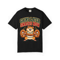 funny gym shirt Gains Later Snacks Now Shirt, Funny Graphic Shirt, Comfort Colors