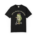 Off To Change Dressings Shirt, Funny Nurse Frog Scooter Tee, Wound Care Nurse Shirt, RN Gift