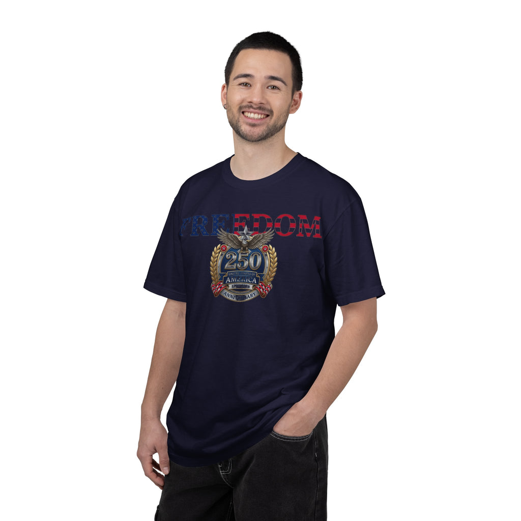 Freedom America 250 Shirt, Semiquincentennial 1776-2026 Tee, Patriotic Anniversary Shirt, Fourth Of July Gift