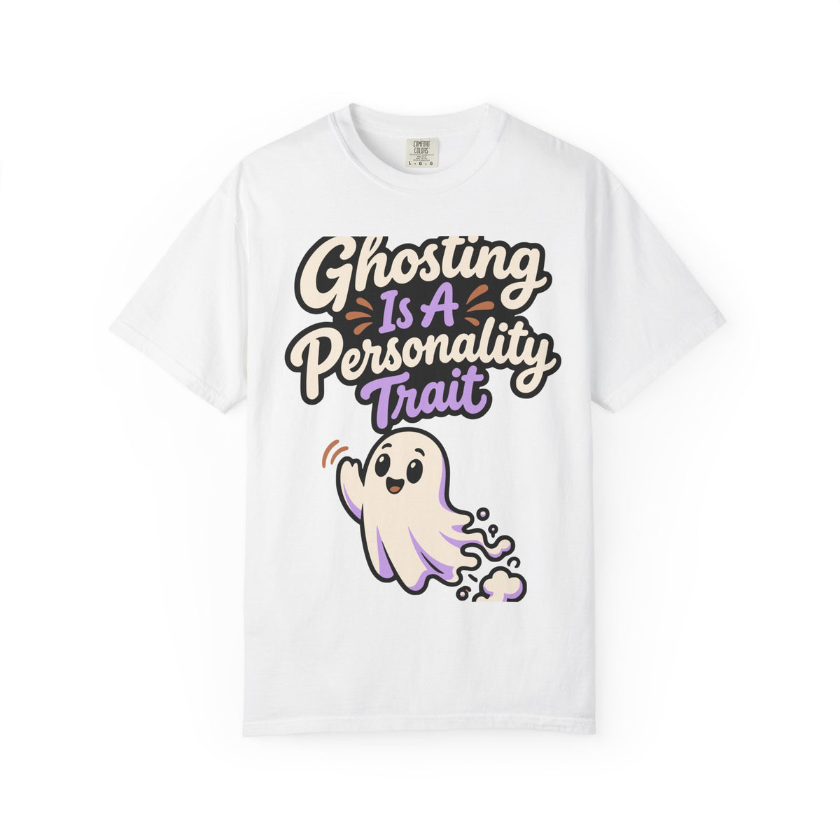 Ghosting Is A Personality Trait Halloween Shirt, Funny Ghost Tee, Retro Humor